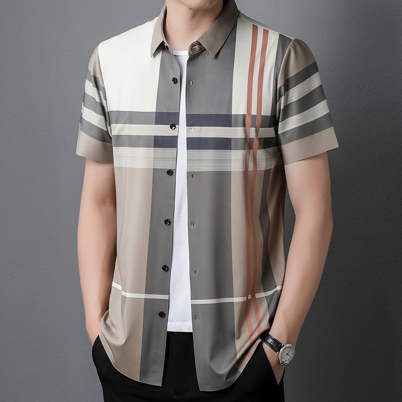 Personalized Men's All-match Slim Shirt