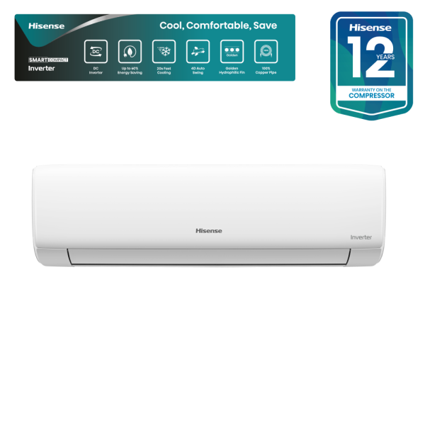 Hisense 1.5 Ton Smart Compact AC AS-18TW4RGSKB02DU AS-18TW4RGSKB02DU