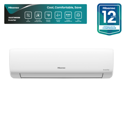Hisense 1.5 Ton Smart Compact AC AS-18TW4RGSKB02DU AS-18TW4RGSKB02DU